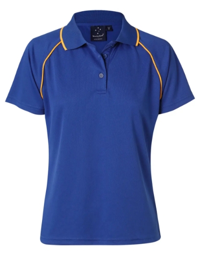 Picture of Winning Spirit, Ladies Cooldry Raglan S/S Polo